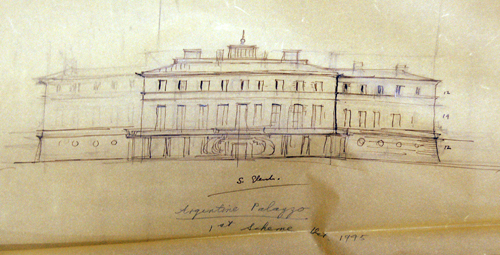 Argentinian Palazzo sketch number two